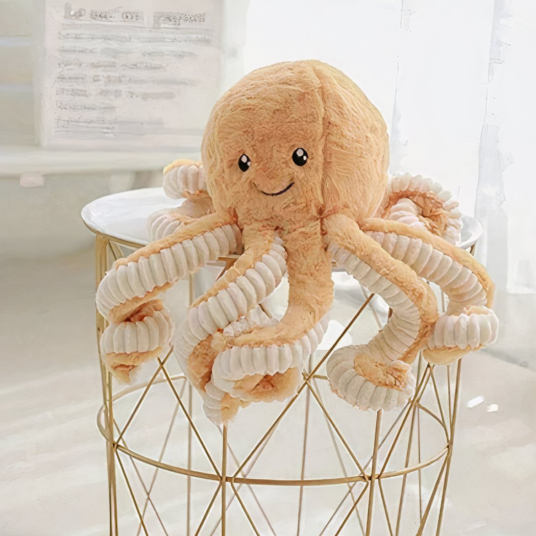 My Super Star Animaux en peluche pieuvre jouets en peluche pour enfants filles garçons amis famille