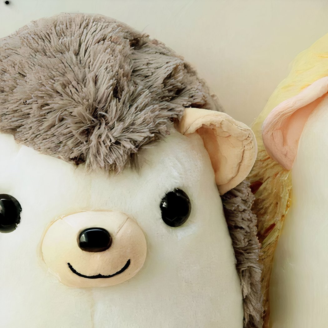 Hérisson en peluche, jouet en peluche hérisson - Jouet de en peluche,Jouet d'oreiller en peluche de 7 pouces, jouet en peluche d'animal de dessin animé, d'animal d'accompagnement douce p