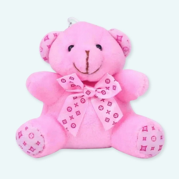 Peluche ours porte-clés rose IMG Peluche ours porte cles rose Peluche Ours Peluche Animaux 1