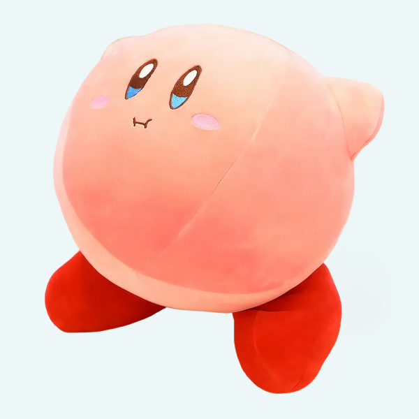 Mignonne peluche Kirby tête en l'air Mignonne peluche Kirby tete en l air