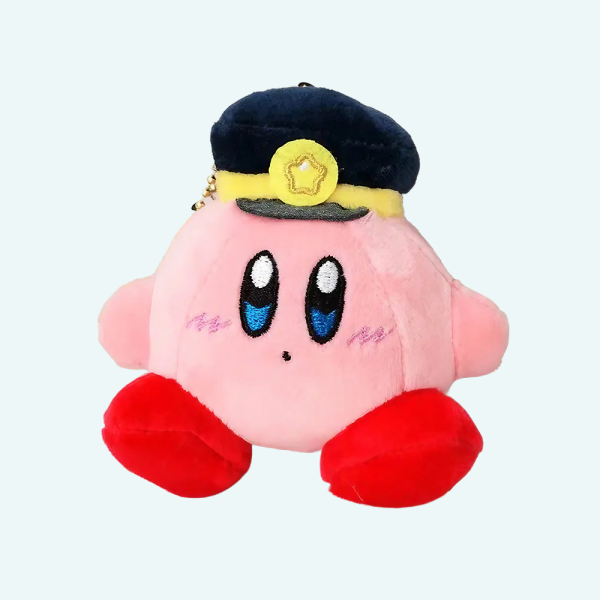Peluche Kirby avec képi de marin Peluche Kirby avec kepi de marin