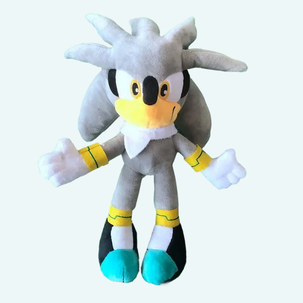 Peluche hérisson Silver de Sonic Peluche herisson Silver de Sonic
