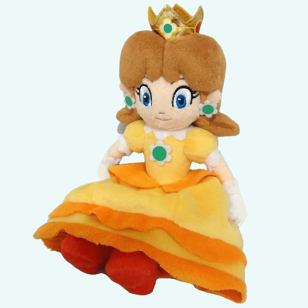 Peluche princesse Daisy de Mario Peluche princesse Daisy de Mario