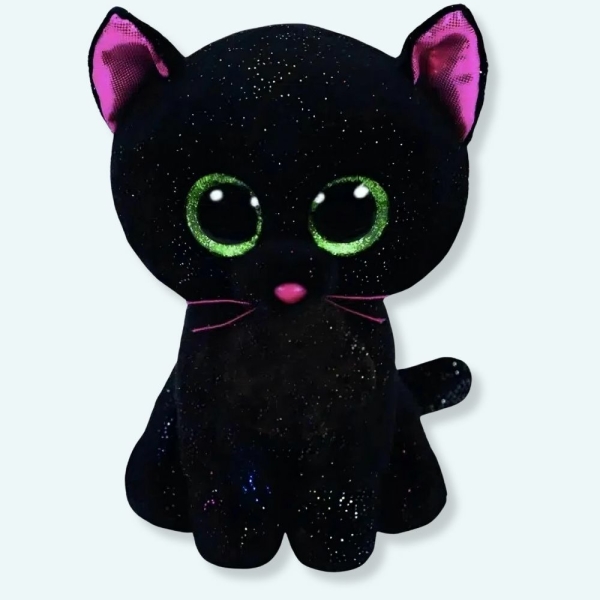 Peluche chat noir TY Halloween Peluche Chat Peluche Animaux Matériaux: Coton