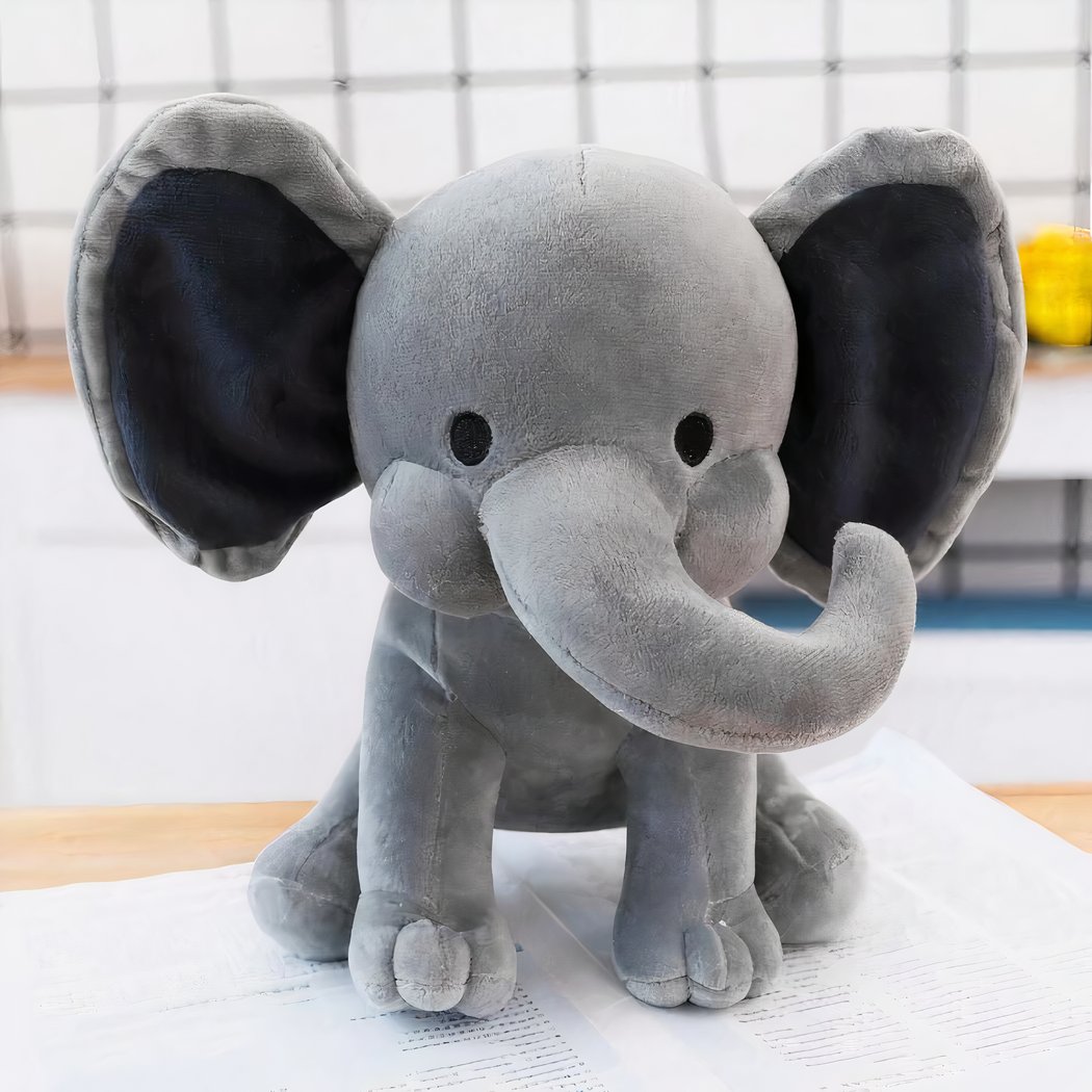 Peluche éléphant, meilleur cadeau pour bébé