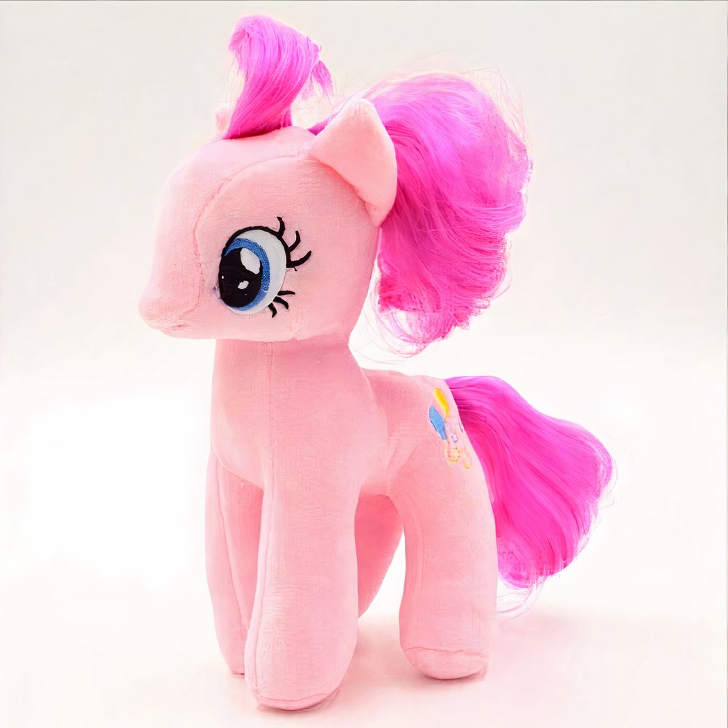 Heionia Licorne Poupée Jouet en Peluche Animaux Cadeau d'anniversaire Filles Enfant, 23CM (Bleu