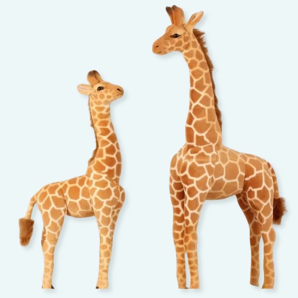 Nous avons la solution avec notre peluche peluche geante girafe, elle est parfaite pour accompagner votre enfant partout. Il va adorer !