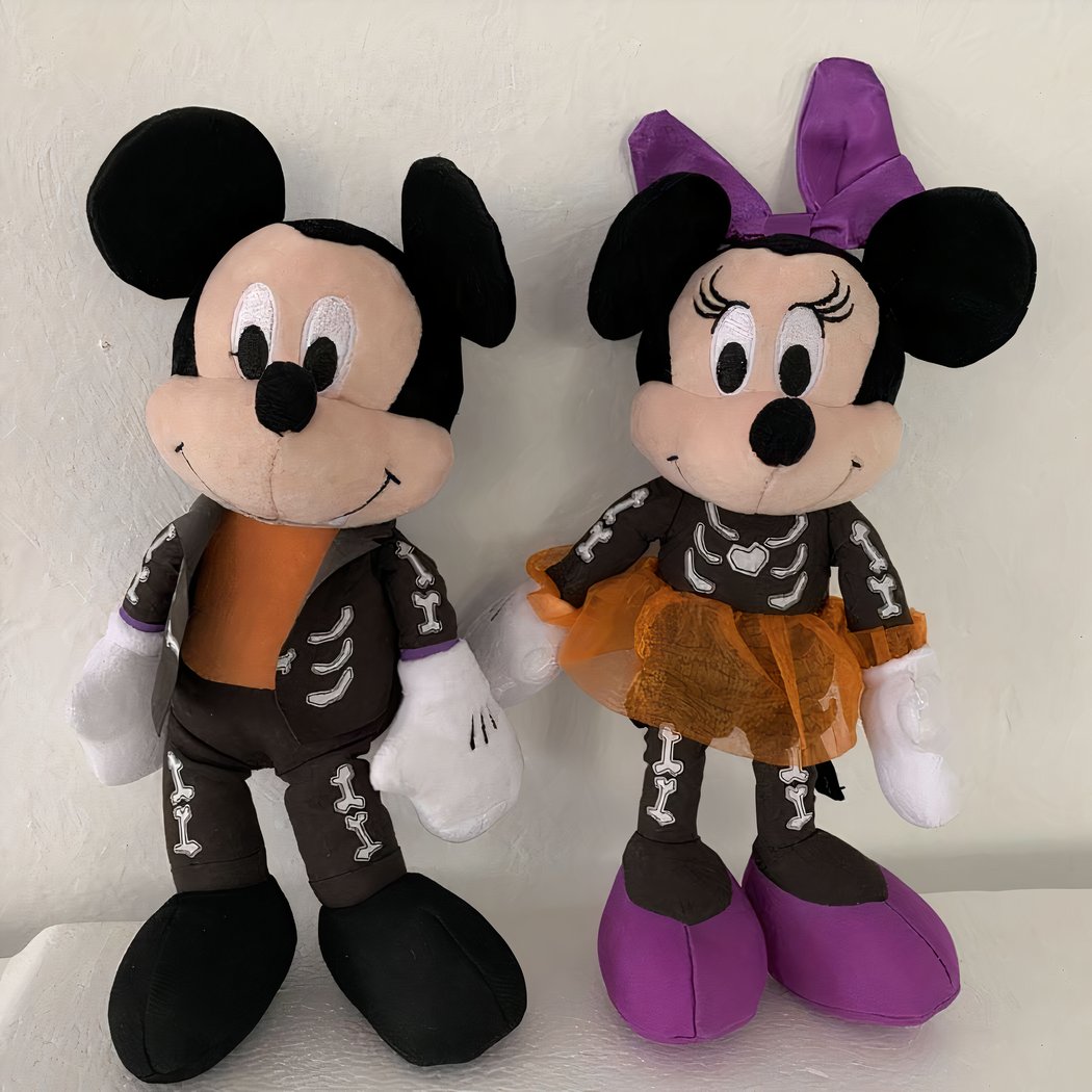 Peluches Mickey et Minnie Halloween • Ma Peluche
