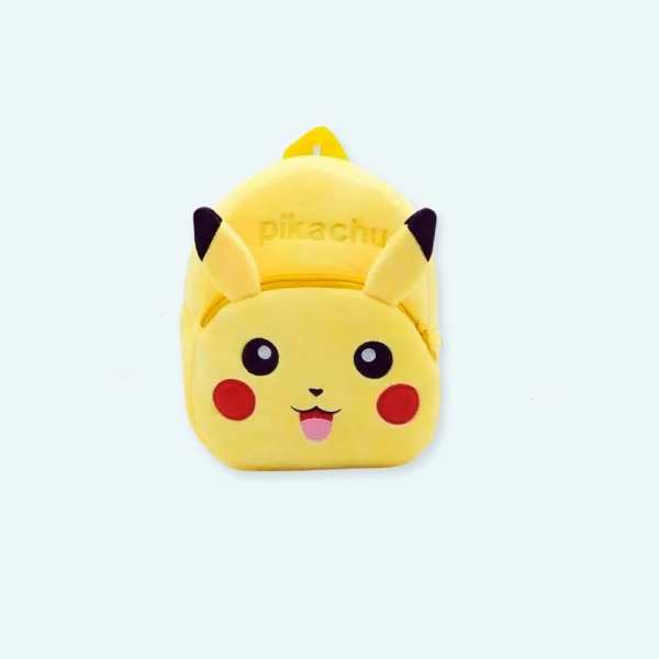 Votre enfant est fan de l'univers Pokémon ? Il va adorer ce sac en peluche à l'image de Pikachu. Avec son design mignon et adorable, ce sac est parfait pour transporter les affaires de votre enfant partout. Le sac est fait en peluche, ce qui le rend confortable à porter et facile à nettoyer !