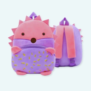 Un petit sac à dos en peluche trop mignon en forme de hérisson rose. Ce petit sac est assez spacieux pour transporter les jouets, le gouter, une boisson, une petit change.. tout ce dont vous avez besoin pour votre enfant. Il s'agit d'un cadeau idéal pour les enfants de tous âges.