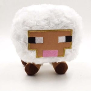 Peluche mouton Minecraft Peluche Minecraft Peluche Jeu Vidéo Matériaux: Coton