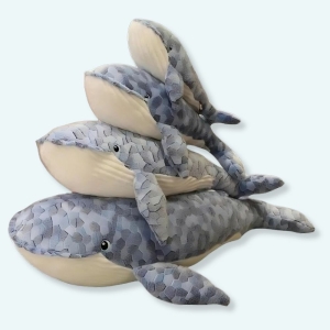 Peluche baleine mosaïque bleu Peluche Baleine Peluche Animaux, bonne qualité et très confortable