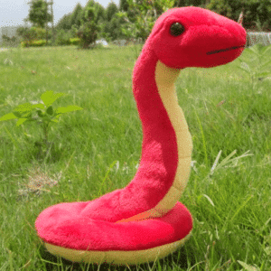 Peluche serpent rouge trop mignon Peluche Serpent Peluche Animaux Tranche d'âge: > 3 ans