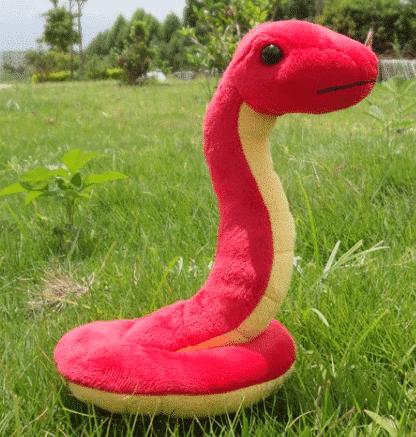 Peluche Serpent Rouge Trop Mignon Ma Peluche