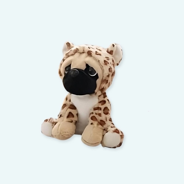 Peluche chien déguisé en girafe IMG 0444