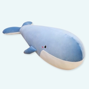 Peluche Baleine géante bleue Peluche Baleine Peluche Animaux Matériaux: Coton