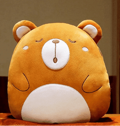 Oreiller en peluche unisexe créatif brodé Capybara en peluche mignon Burger Capy Oreiller en peluche unisexe créatif brodé Capybara en peluche mignon Burger Capy