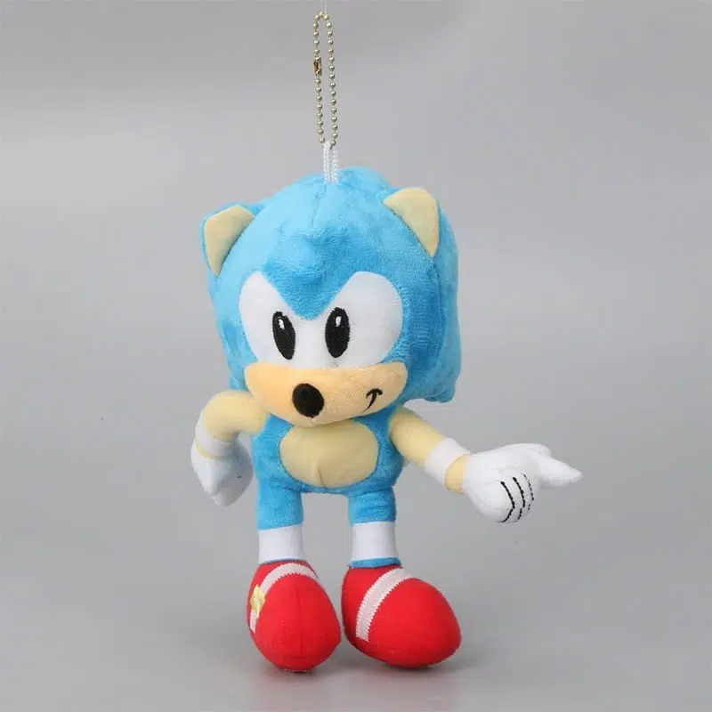 Peluche porte-clé hérisson Sonic Peluche Sonic Matériaux: Coton