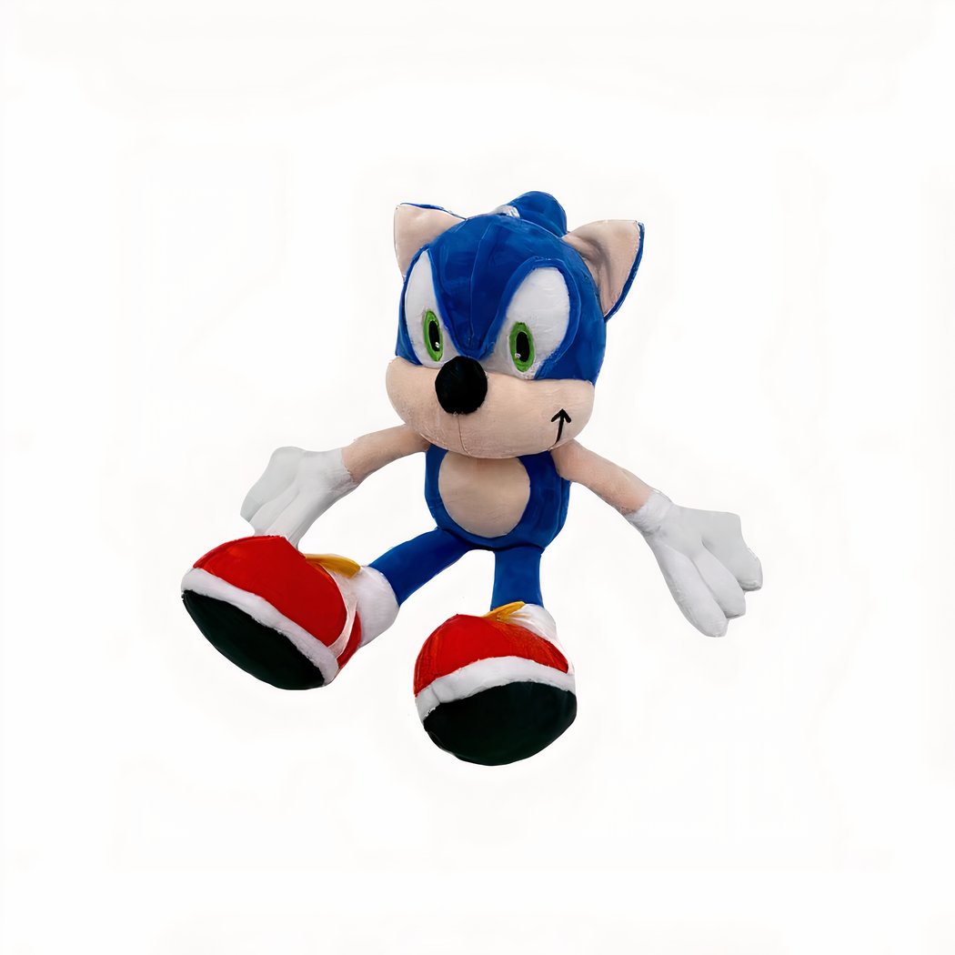 Jazwares Squishmallows Sonic The Hérisson Jouet en Peluche 25 cm