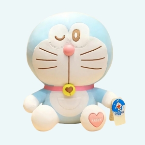 Peluche Doraemon avec visage indifférent Peluche Animaux Peluche Chat Matériaux: Coton