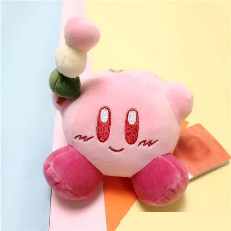 Petite peluche Kirby avec hochet Peluche Jeu Vidéo Peluche Kirby Matériau: Coton