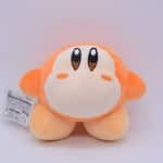 Petite peluche Kirby dans feuille verte Peluche Jeu Vidéo Peluche Kirby Matériau: Coton
