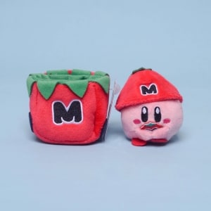 Peluche Kirby déguisé en fraise Peluche Jeu Vidéo Peluche Kirby Matériau: Coton