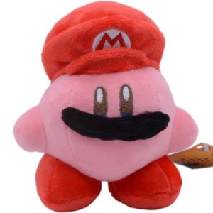 Petite peluche Kawaii Kirby déguisé en Mario Peluche Kawaii Kirby Peluche Jeu Vidéo a7796c561c033735a2eb6c: Rouge