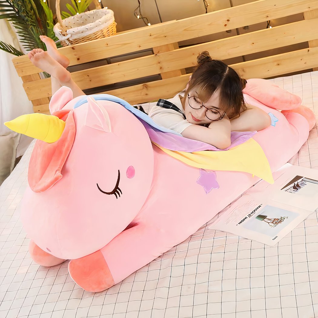 IKASA Grand jouet en peluche géant, 80 cm, cadeau pour enfants