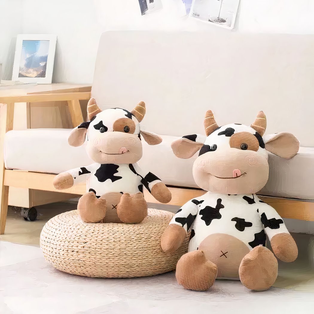 Vache Écossaise Peluche Highland Cow Douce & Adorable