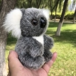 Petite peluche de koala, très mignonne, taille 16 cm, jouet, aventure, poupée, cadeau parfait pour un anniversaire ou à Noël, nouvel arrivage, nouveauté, 2020, Uncategorized a75a4f63997cee053ca7f1: 12cm|16cm