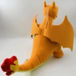 Figurines Pokemon Charizard en peluche, 30cm, jouets Kawaii debout, édition évolution, dessin animé, cadeau pour enfants Peluche Pokemon Peluche Dracaufeu a7796c561c033735a2eb6c: Orange