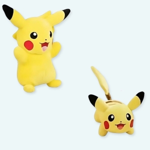 Pack de peluche pikachu grand sourire : 20cm|25cm