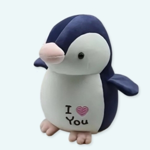 Ce merveilleux pingouin en peluche est le cadeau que vous recherchez pour offrir à l'amour de votre vie le jour de la Saint-Valentin ! Une peluche décorative qui donnera un aspect incroyable à votre maison et qui, chaque fois que vous la regarderez, vous rappellera l'amour que vous et votre moitié ressentez.