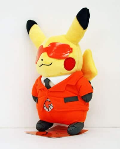 Peluche Pikachu avec costume rouge Peluche Pikachu Peluche Pokemon 87aa0330980ddad2f9e66f: 20cm