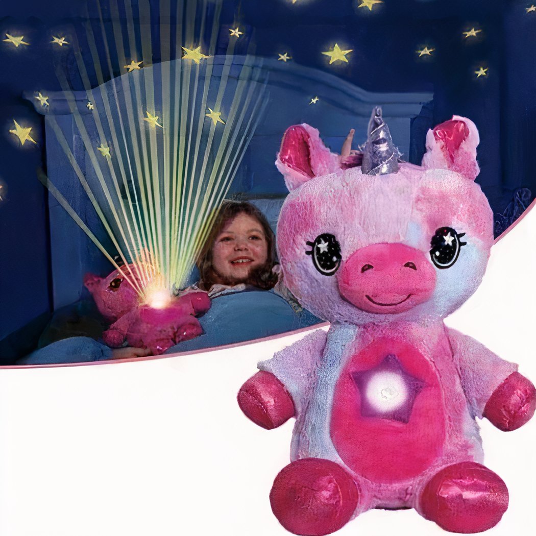 Veilleuse Licorne Musicale Licorne Lumineuse Peluche Peluche