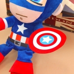 Jouets en peluche Marvel Avengers, 27cm, héros, Spiderman, Captain America, Iron Man, poupées de film, cadeaux de noël pour enfants, nouvelle collection Peluche Disney a75a4f63997cee053ca7f1: 27cm