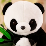 Peluche maman et bébé panda Peluche Animaux Peluche Panda Matériau: Coton