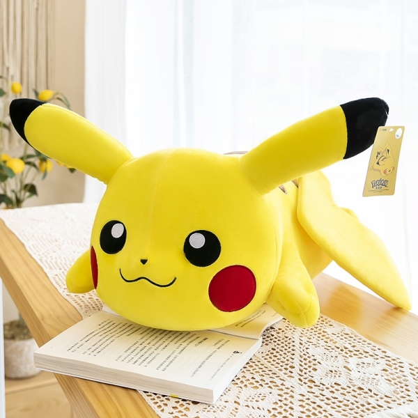 Peluche Pokemon Pikachu personnage tissu doux chapeau visage en colère