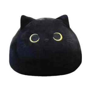 Peluche en forme d’oreiller chat noir 87aa0330980ddad2f9e66f: 40cm|55cm