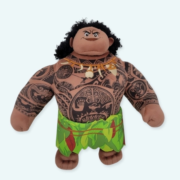 Voici notre jouet en peluche Disney Moana Maui. Cet adorable petit Maui ne manquera pas de faire fureur auprès de tout enfant qui aime le fameux dessin animé Disney. Il est doux et câlin, et comprend plusieurs de ses tatouages caractéristiques. Votre enfant adorera jouer avec cet adorable petit Maui, et vous adorerez le voir s'amuser.