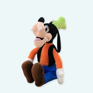 Découvrez cette peluche de Disney du personnage Goofy. D'une taille adéquate, cette peluche est parfaite pour se blottir et offrir des heures de plaisir sans fin. Goofy est bien connu pour sa personnalité enjouée et ses pitreries comiques, et maintenant, vous pouvez le ramener à la maison pour en profiter.