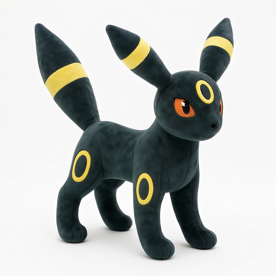 Sanei Pokemon all Star Collection PP122 Umbreon 7 Stuffed Plush