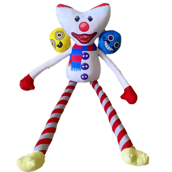 Peluche Huggy Wuggy qui fait peur en Clown img Peluche Huggy Wuggy qui fait peur en Clown Pikachu et Mickey 03 1