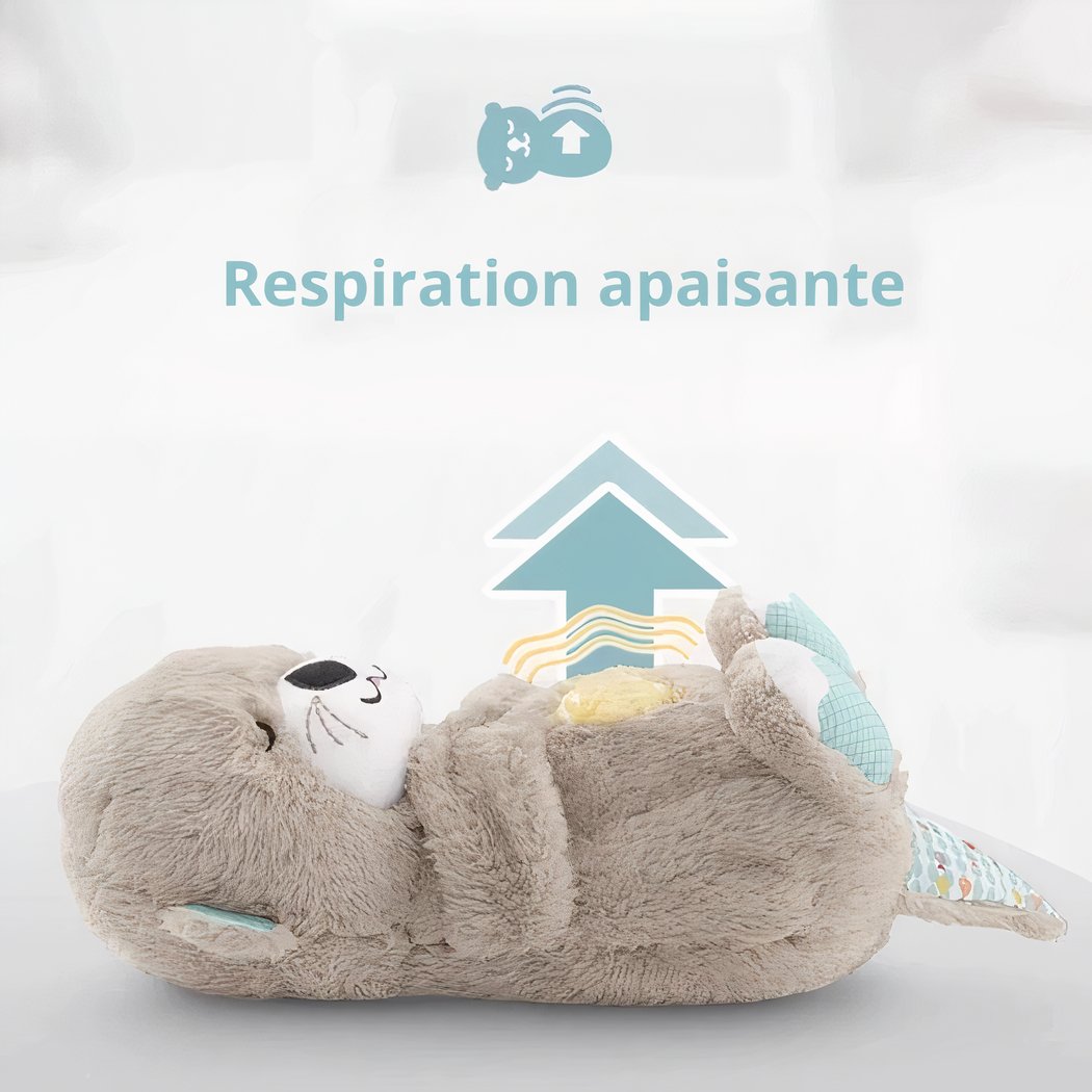 Panda de peluche realista de 5.9 x 12.6 pulgadas, peluche que se ilumina y respira con Panda de peluche realista de 5.9 x 12.6 pulgadas, peluche que se ilumina y respira con