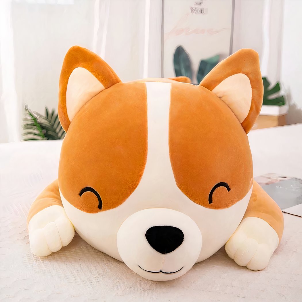 Illustration De Dessin Animé D'un Mignon Chien Samoyède | Vecteur Premium