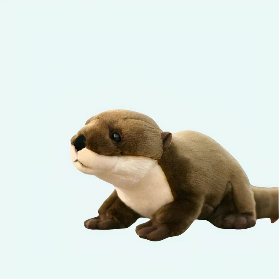 Peluche réaliste loutre toute douce &bull; Ma Peluche