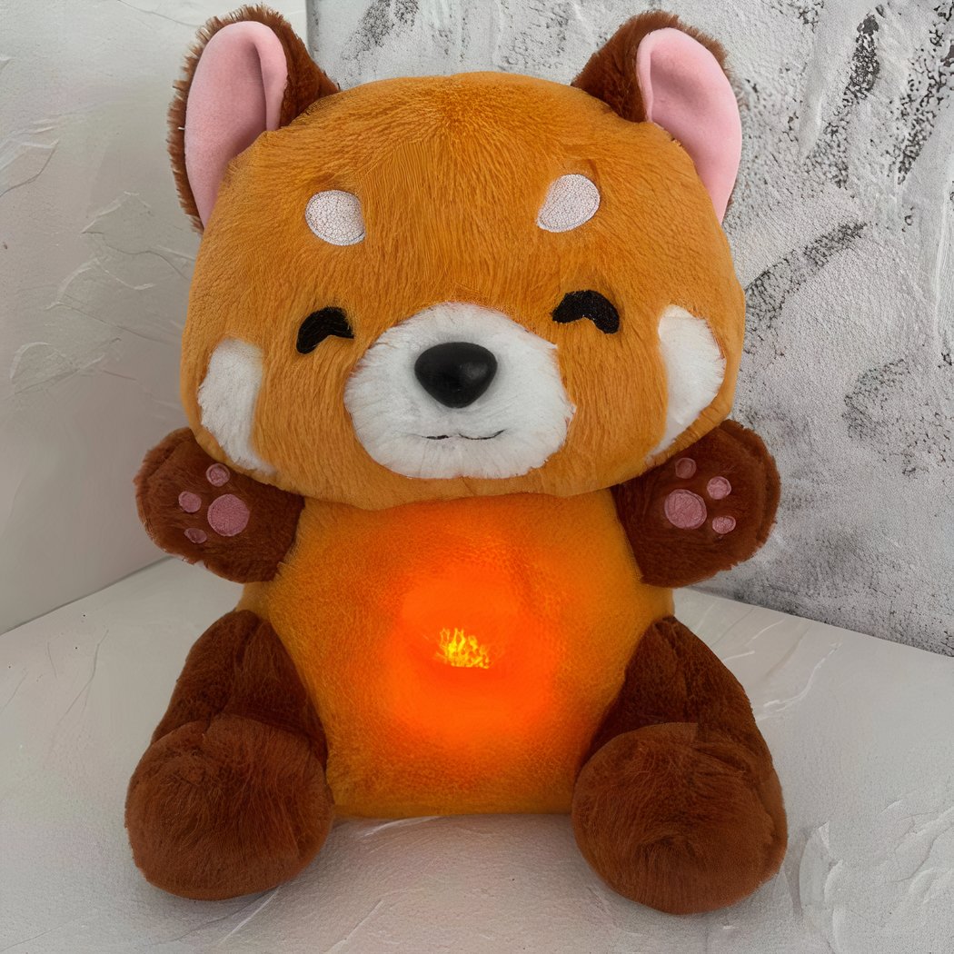 Peluche Géante Panda Roux Qui Court – 55 Cm – Doux Coton PP – Cadeau Kawaii 2026