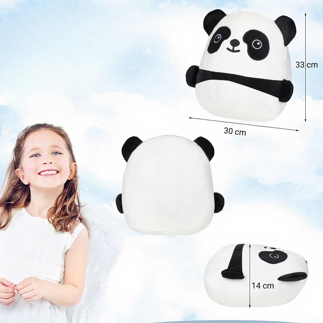 Exquise peluche lestée panda roux fabriquée à la main : un compagnon de collection câlin (2,5 lb) - France