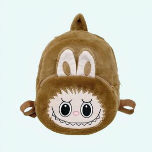 Sac à Dos Enfant Peluche Ours – Jaune, 38 Cm – Neuf Avec étiquettes